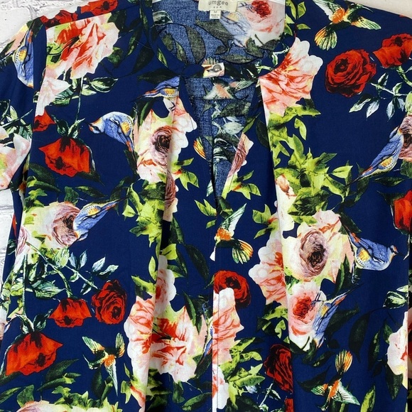 Umgee Boho Floral Peasant Dress size Medium - Picture 12 of 15